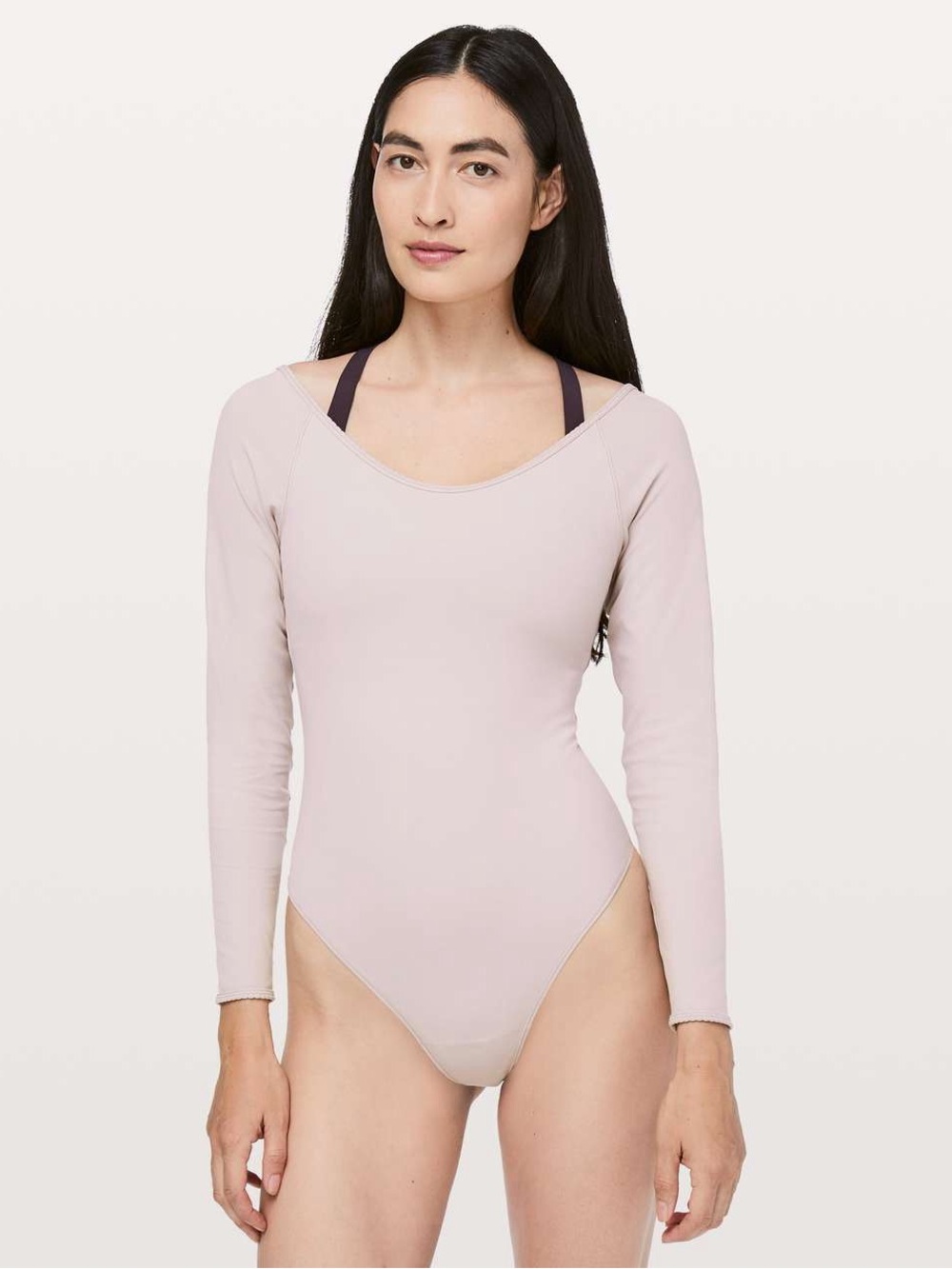 Lululemon Full Freedom Bodysuit - Smoky Blush - 4